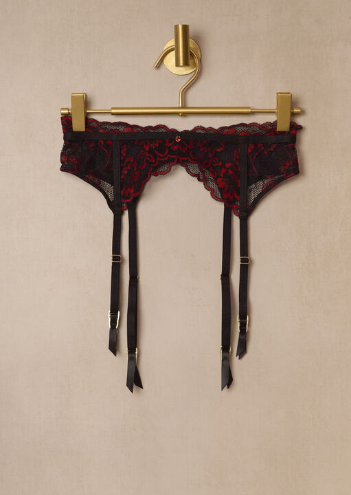 Sexy Lace Suspender Belt image number 4.0