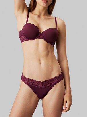 Attraction Thong - Plum