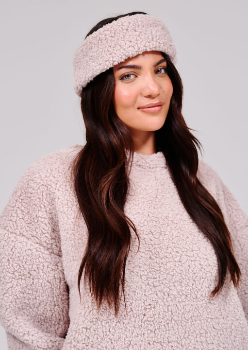 Borg Snood Jumper & Jogger Set image number 3.0