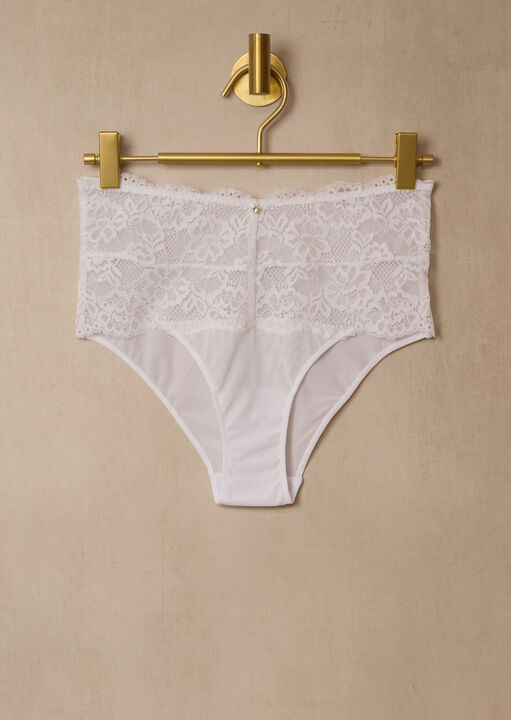 Sexy Lace High Waisted Brazilian image number 1.0