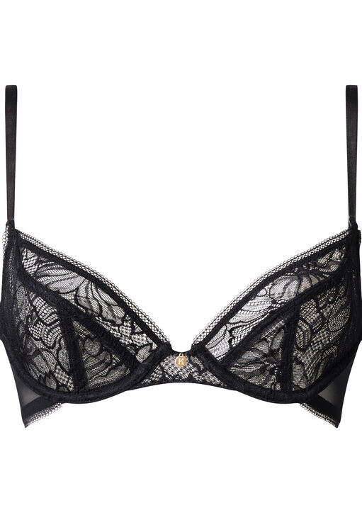 Knickerbox Alice Lace Non Padded Plunge Bra image number 5.0