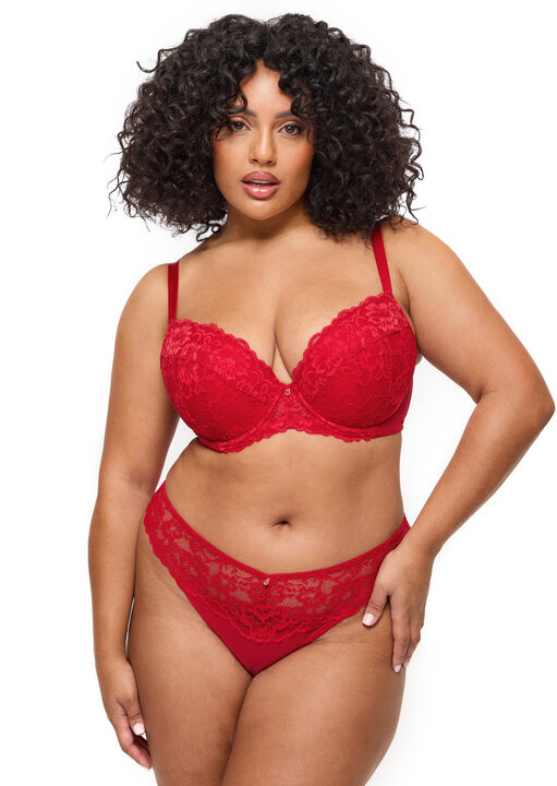 Sexy Lace Padded Plunge Bra 2 Pack image number 6.0