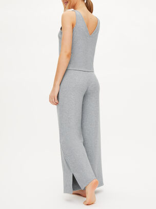 Marie Wide Leg Trouser - Grey