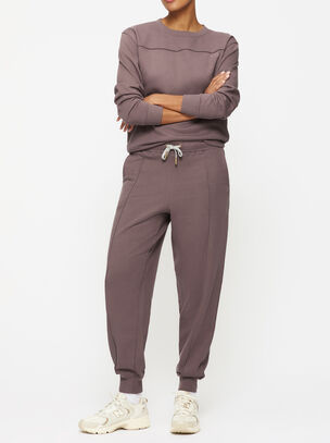 Jessica Sweat Jogger - Brown