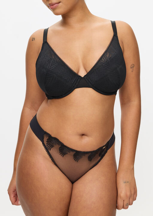 Tessa Padded Plunge Bra image number 6.0