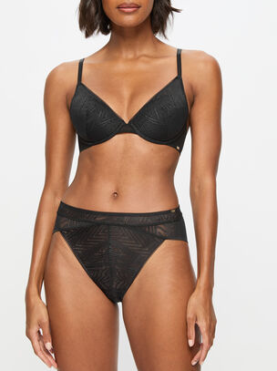 Tessa High-Rise Brazilian - Black