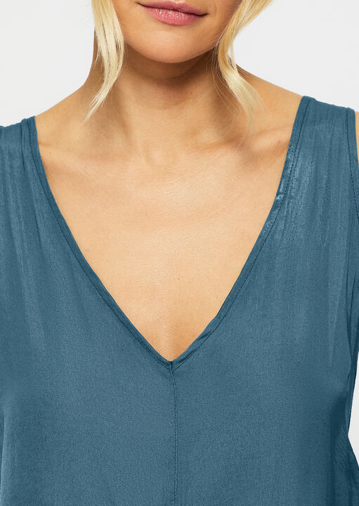 Raye Satin Jersey Vest image number 3.0
