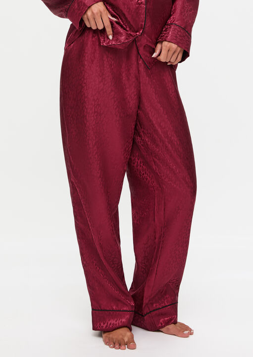 Signature Satin Long Pyjama Set image number 3.0