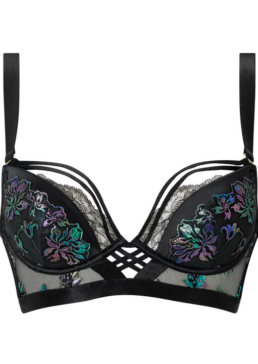 Mirage Padded Plunge Bra image number 2.0