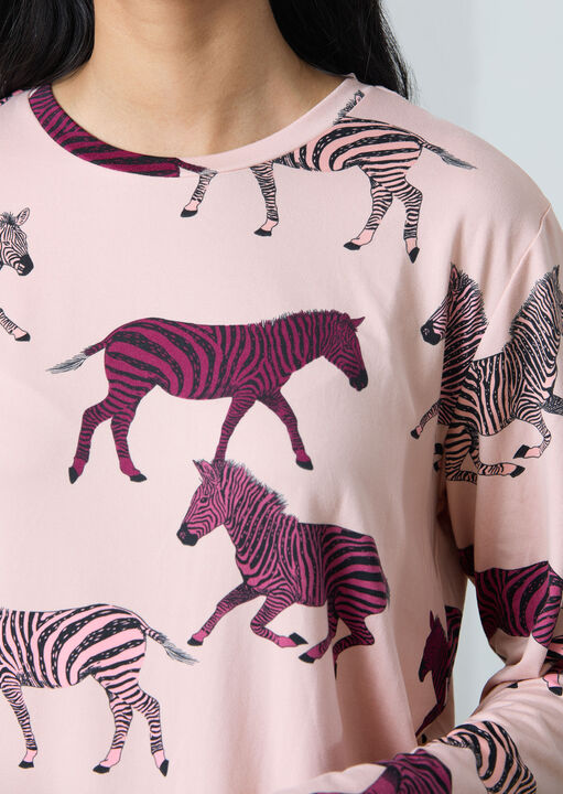 Zebra Poly Long Sleeve Set image number 5.0