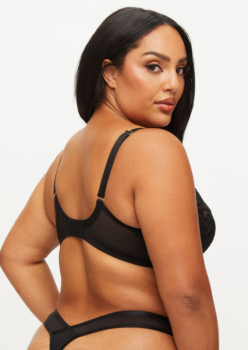 The Icon Fuller Bust Non Padded Balcony Bra image number 2.0