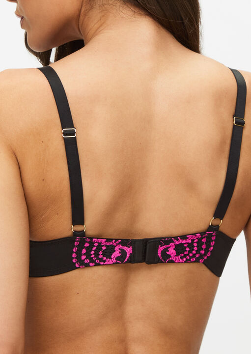 Seductive Padded Plunge Bra image number 2.0