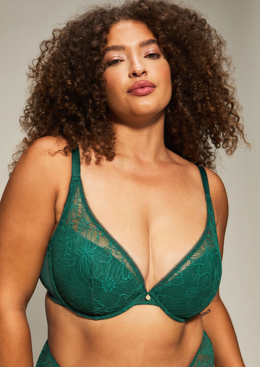 Alice Padded Plunge Bra image number 4.0