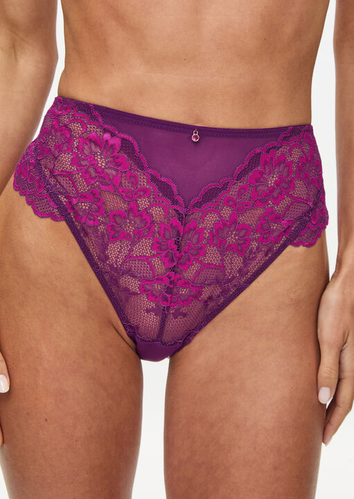 Sexy Lace High Waisted Brazilian image number 3.0