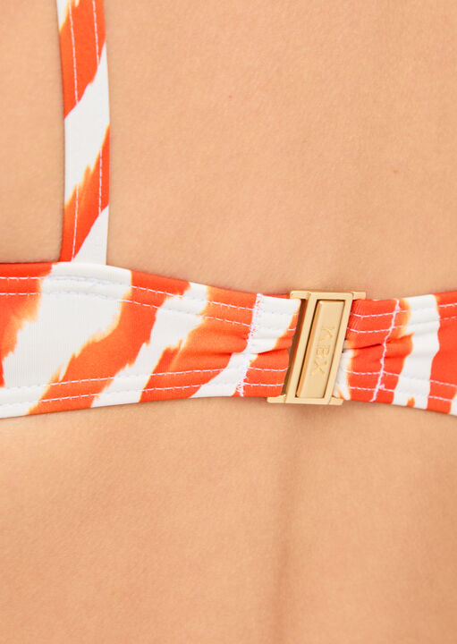 Swim Print Non Wired Bikini Top  image number 4.0