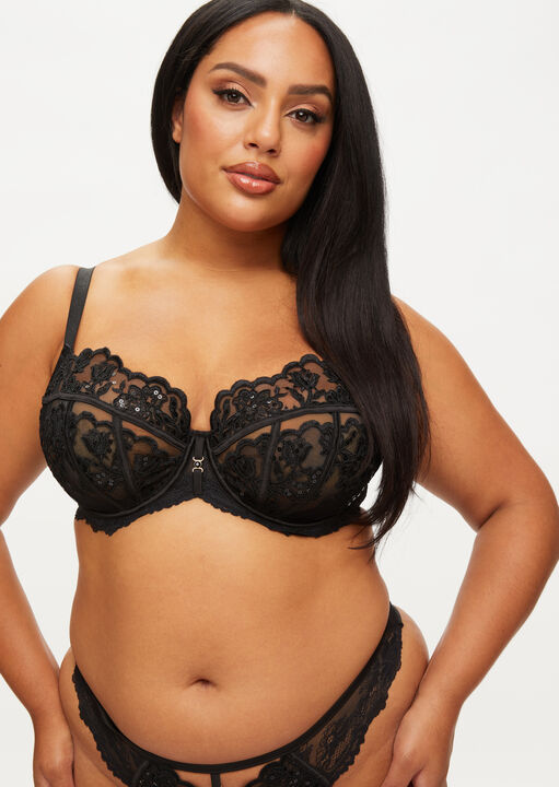 The Icon Fuller Bust Non Padded Balcony Bra image number 1.0