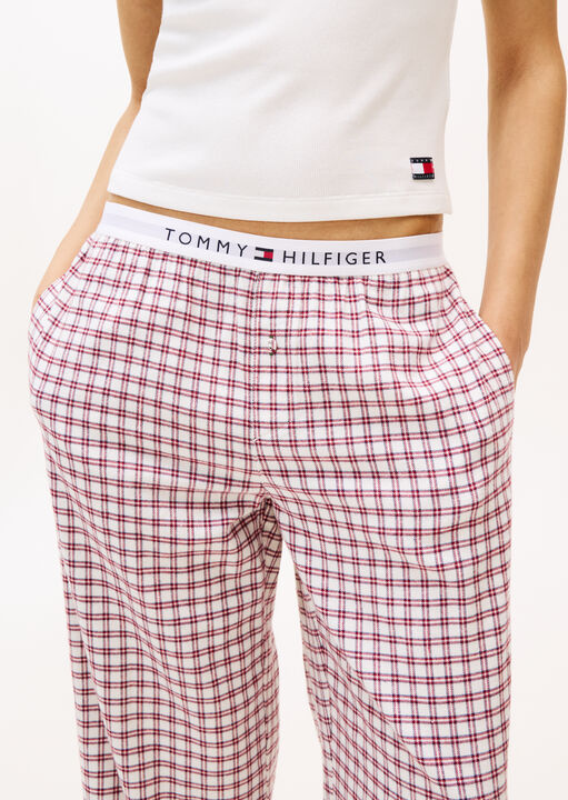 Holiday Flannel Wide Leg Pant image number 3.0