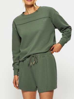 Jessica Sweat Short - Dark Green