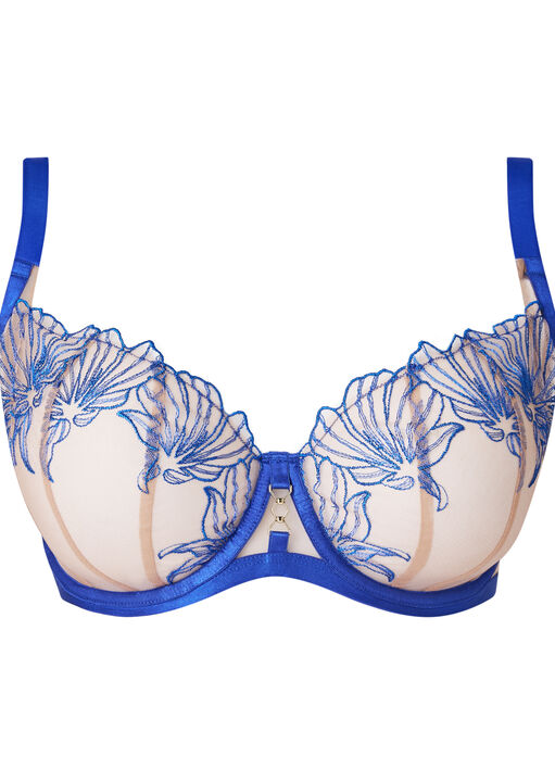Incensing Non-Padded Fuller Bust Balcony Bra image number 5.0