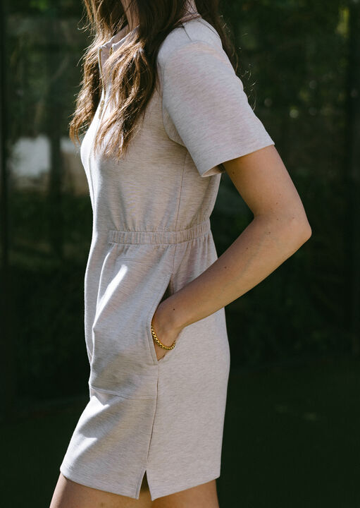 Luxe Comfort Scuba Playsuit image number 1.0