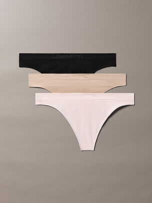 3 Pack Flex Seamless Thong - Multi