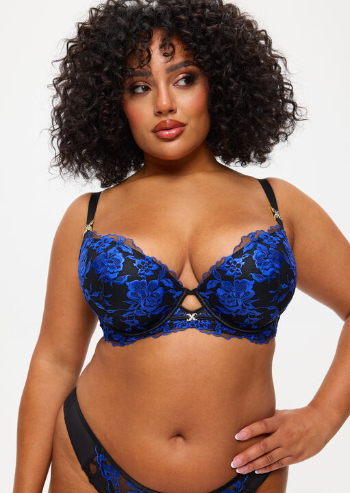 Endless Attraction Padded Plunge Bra image number 4.0