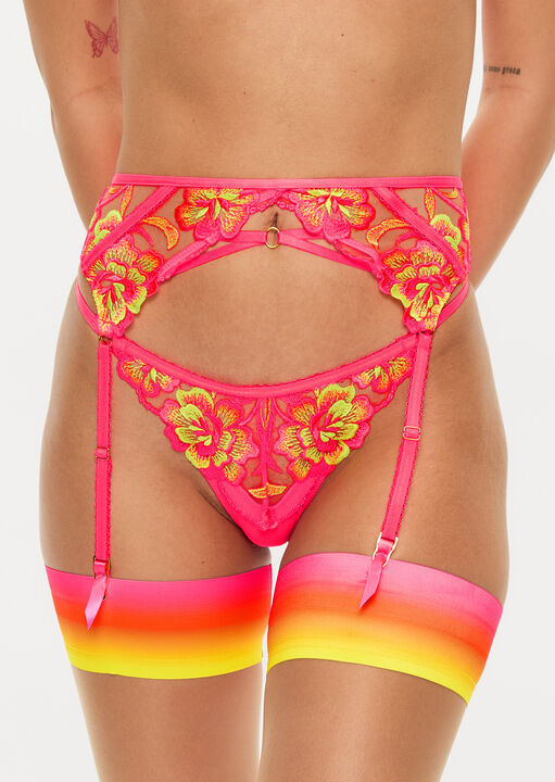 Tropical Oasis Suspender Belt image number 0.0