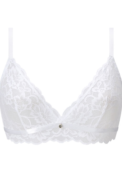 Sexy Lace Non Padded Bralette image number 4.0