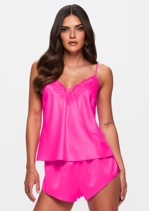 Cerise Cami Set image number 0.0