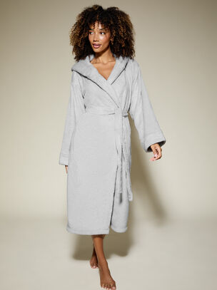 Rosa Cosy Robe - Grey