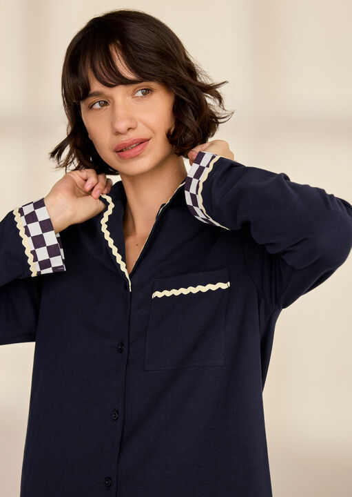 Good Night Organic Cotton Long Sleeve Pyjama Set image number 3.0