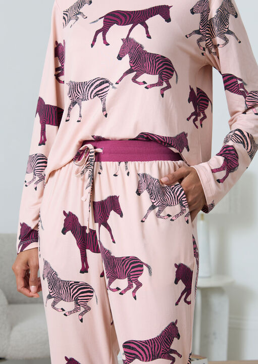 Zebra Poly Long Sleeve Set image number 3.0