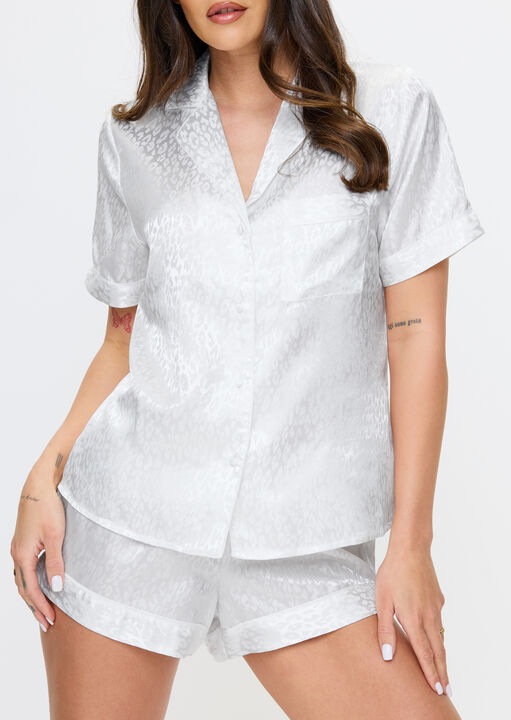Signature Satin Pj Set image number 0.0