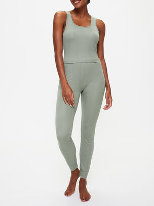 Amelia Square Neck Vest - Green