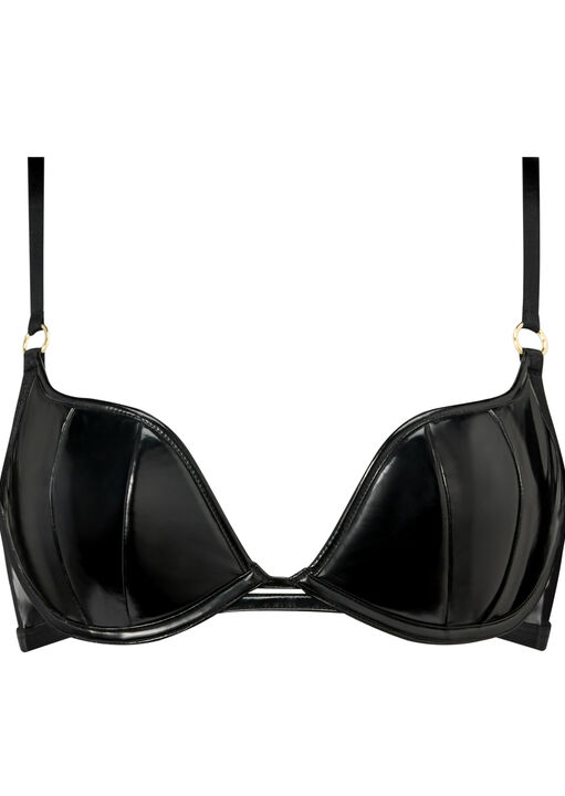 Exuding Padded Plunge Bra image number 4.0