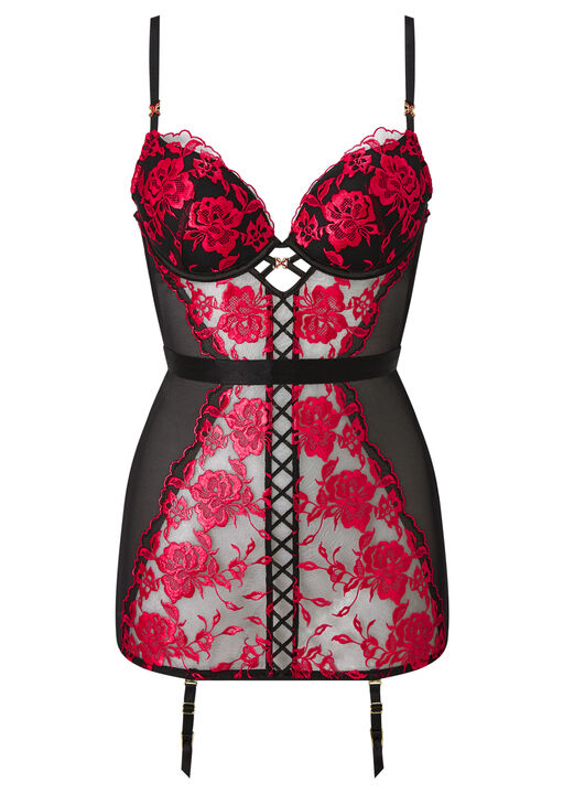 Endless Attraction Padded Wired Basque image number 4.0