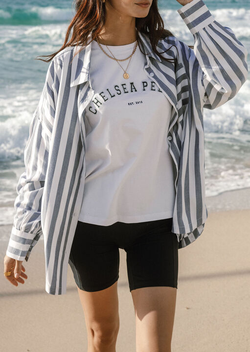 Poplin Stripe Shirt image number 0.0