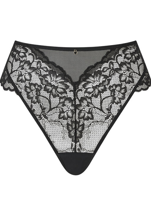 Sexy Lace High Waisted Brazilian image number 4.0