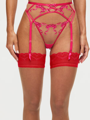 Bound By Love Suspender Belt