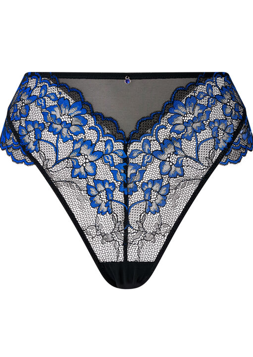 Sexy Lace High Waisted Brazilian image number 4.0