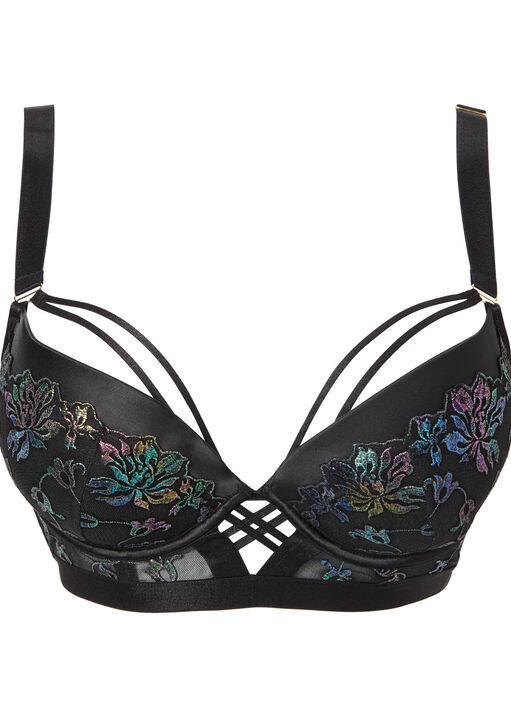 Mirage Fuller Bust Padded Plunge Bra image number 3.0