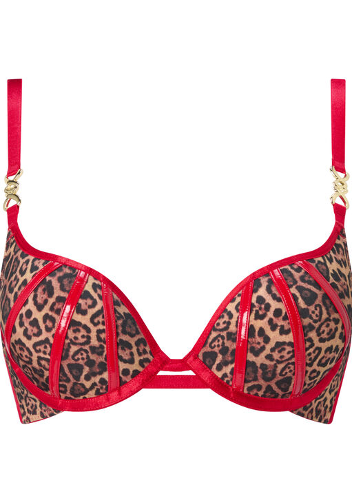 Wild Desire Padded Plunge Bra image number 5.0