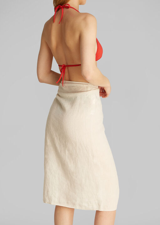 Monogram Triangle Bikini Top image number 3.0