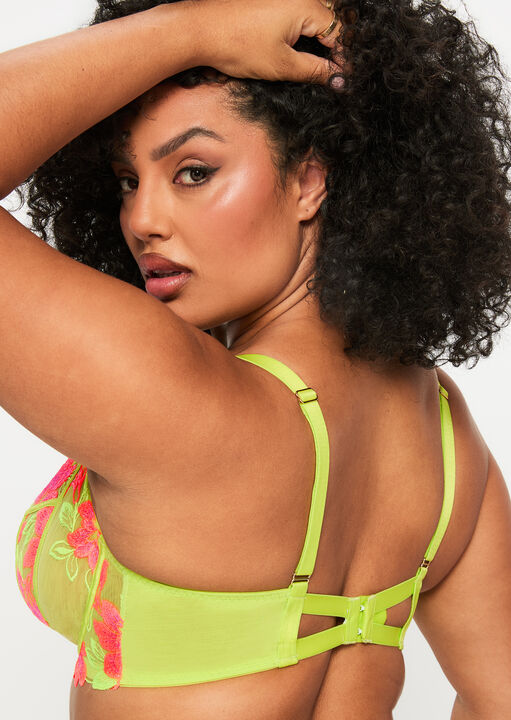 Paradise Glow Non Padded Fuller Bust Balcony Bra image number 1.0