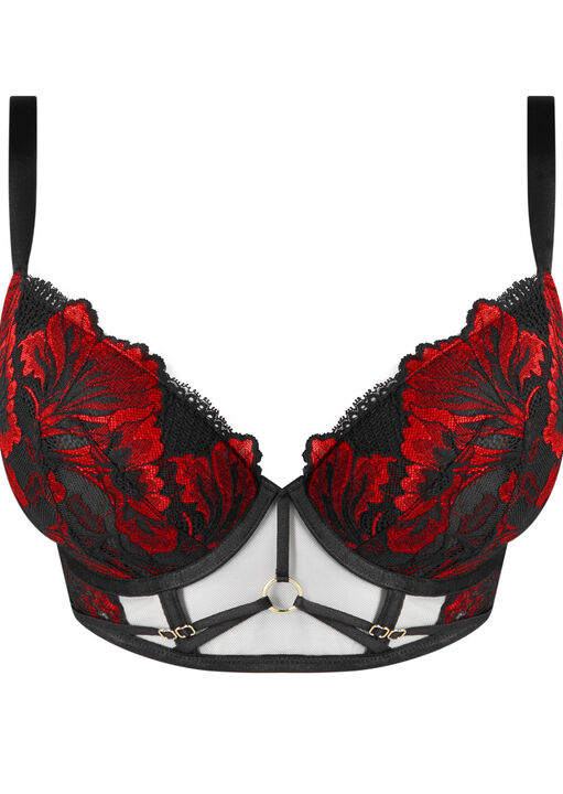 Untamed Seduction Padded Plunge Bra image number 10.0