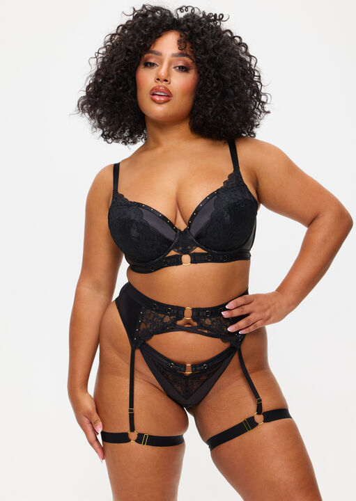 Undisputed Padded Plunge Bra image number 1.0