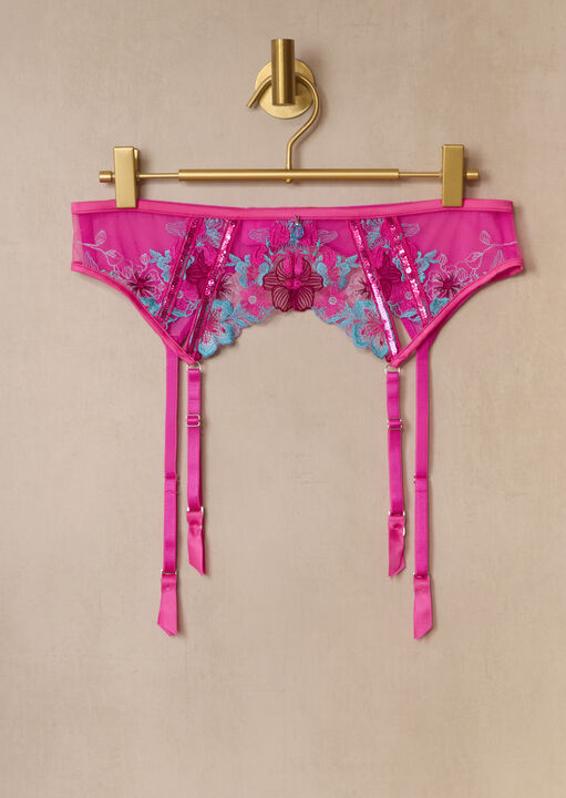 Shimmering Suspender Belt image number 5.0