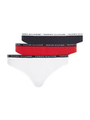 Recycled Essentials 3 Pack Thong - Multi