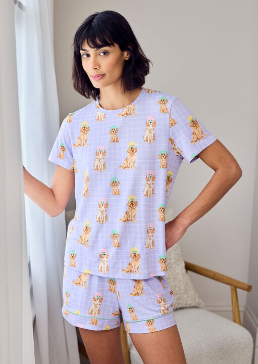 Spa Dog Short Sleeve Set image number 1.0