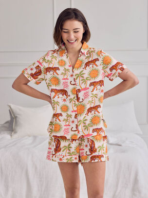 Fiesta Siesta Revere Short Sleeve Set - Cream